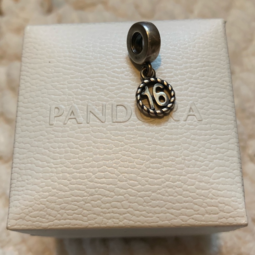 100% authentic Sweet 16 pandora charm